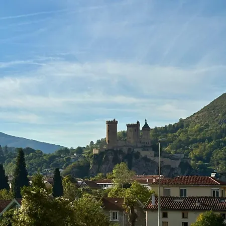 شقة Le Jardin Secret, Vue Sur Le Chateau & Parking فوا